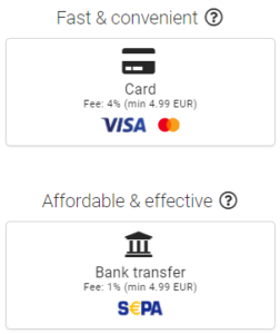 Noble Pro Trades Partners With Coinify To Make Buying Bitcoin Even Easier Noble Pro Trades Partners With Coinify To Make Buying Bitcoin Even Easier - Coinify 3 payment method 252x300